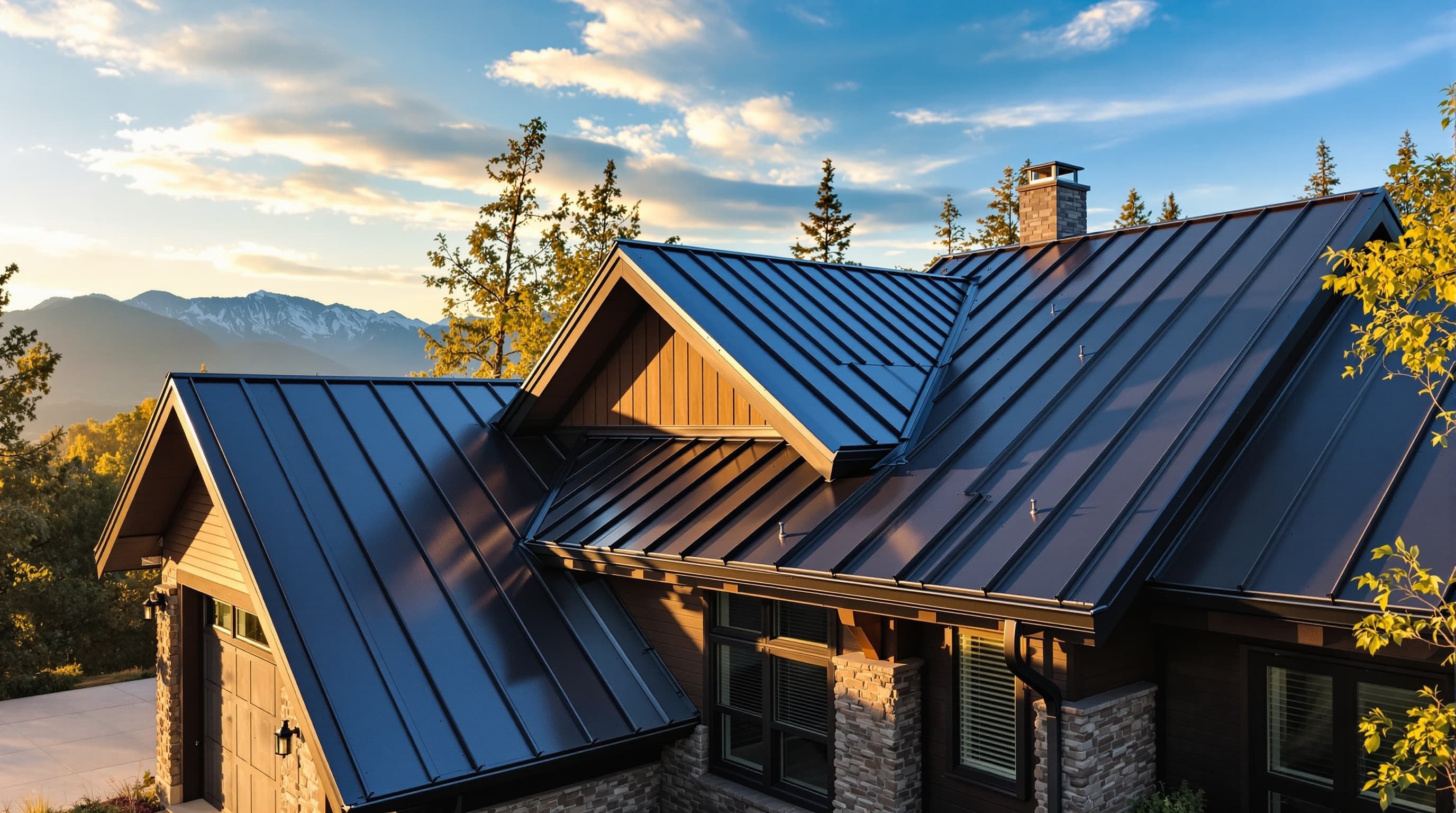 Metal Standing Seam Roof